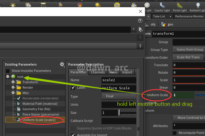 [Houdini]HDA (Digital Asset) Notes